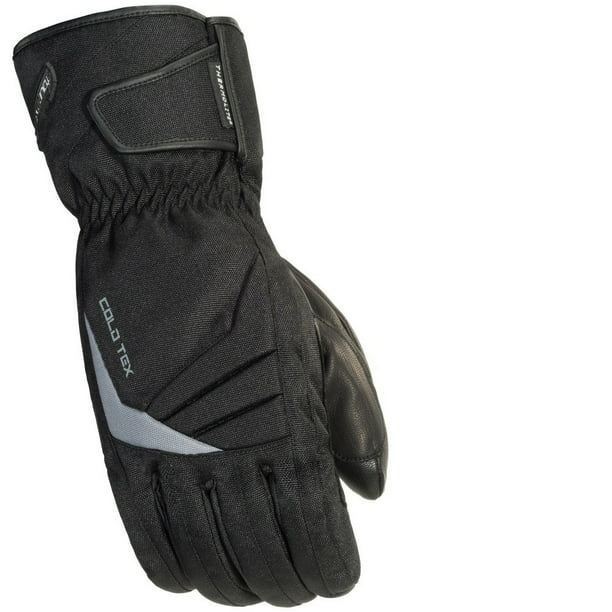 Black, Medium TourMaster Mens Cold-Tex 3.0 Motorcycle Gloves 